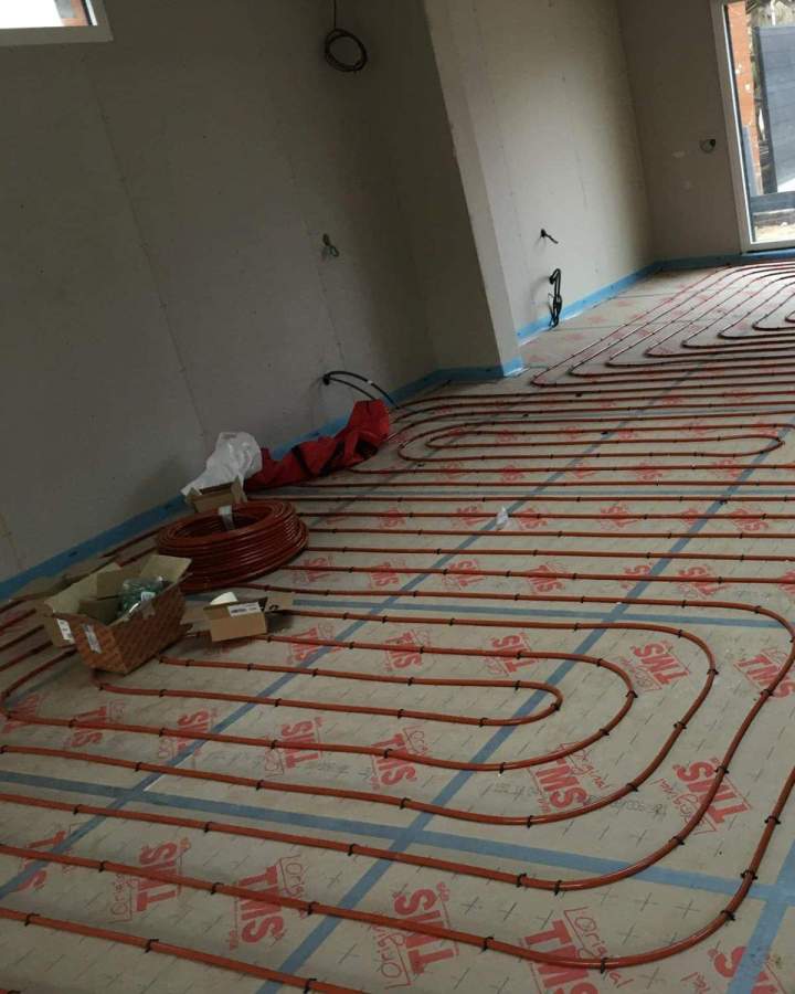 Installation de système de chauffage